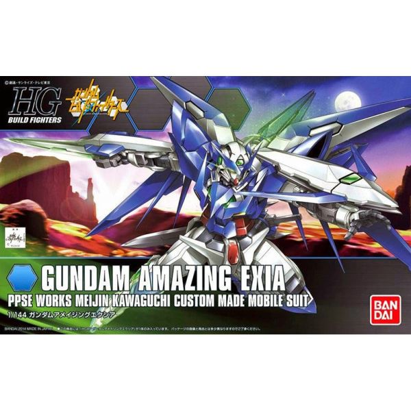 【鋼普拉】BANDAI 鋼彈00 HGBF 1/144 #016 GUNDAM AMAZING EXIA 驚異能天使鋼彈 【鋼普拉】BANDAI 鋼彈00 HGBF 1/144 #016 GUNDAM AMAZING EXIA 驚異能天使鋼彈