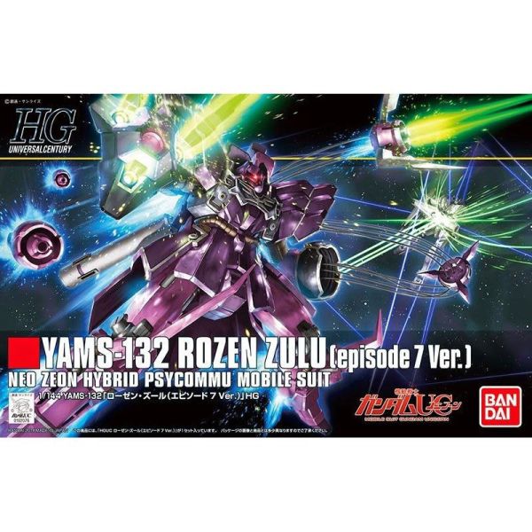 【鋼普拉】BANDAI 鋼彈 HGUC 1/144 #185 ROZEN ZULU 羅森祖魯 薔薇玫瑰祖魯 最終決戰式樣 【鋼普拉】BANDAI 鋼彈 HGUC 1/144 #185 ROZEN ZULU 羅森祖魯 薔薇玫瑰祖魯 最終決戰式樣