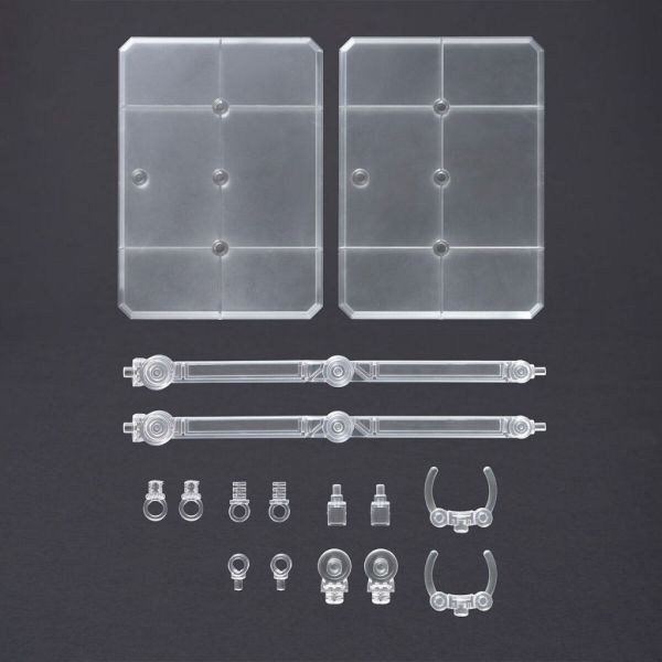 【鋼普拉】BANDAI 萬代 ACTION BASE 7 HG RG 1/144 MGSD 透明 通用支架 地台 2入 【鋼普拉】BANDAI 萬代 ACTION BASE 7 HG RG 1/144 MGSD 透明 通用支架 地台 2入