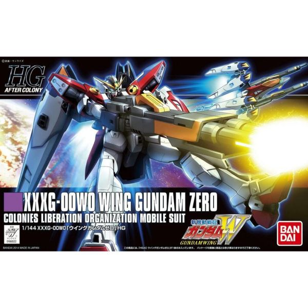 【鋼普拉】現貨 BANDAI《新機動戰記鋼彈W》HG 1/144 #174 XXXG-00W0 WING GUNDAM ZERO 飛翼零式鋼彈 【鋼普拉】BANDAI《新機動戰記鋼彈W》HG 1/144 #174 XXXG-00W0 WING GUNDAM ZERO 飛翼零式鋼彈