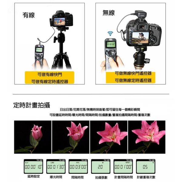 【eYe攝影】PIXEL 品色 TW283 無線/有線定時快門線 A7M5 A7R6 A7C2 A6700 ZVE1 【eYe攝影】PIXEL 品色 TW283 無線/有線定時快門線 A7M5 A7R6 A7C2 A6700 ZVE1