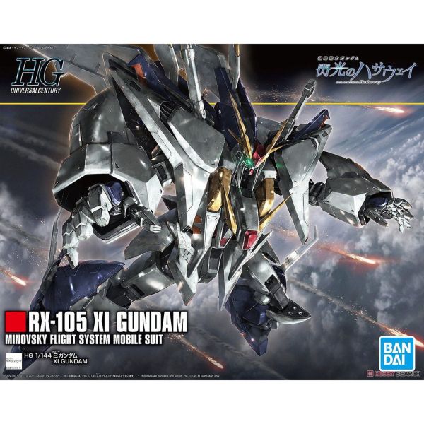 【鋼普拉】現貨 BANDAI《機動戰士鋼彈 : 閃光的哈薩威》HGUC 1/144 #238 RX-105 XI GUNDAM Ξ鋼彈 XI鋼彈 【鋼普拉】BANDAI《機動戰士鋼彈 : 閃光的哈薩威》HGUC 1/144 #238 RX-105 XI GUNDAM Ξ鋼彈 XI鋼彈