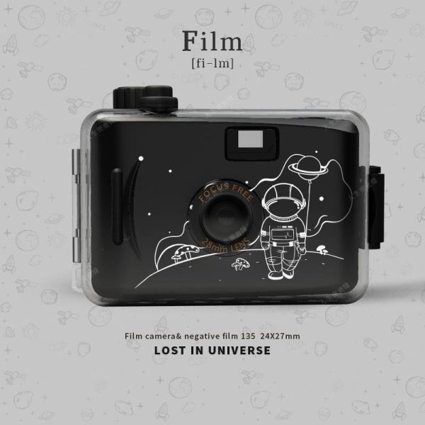 【eYe攝影】現貨 太空人 卡通底片相機 LOMO 交換禮物 生日禮物 兒童相機 5米防水 文青相機 135 膠片 軟片 