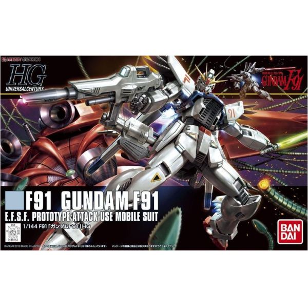 【鋼普拉】現貨 BANDAI《機動戰士鋼彈F91》HGUC 1/144 #167 F91 GUNDAM F91 鋼彈 【鋼普拉】BANDAI《機動戰士鋼彈F91》HGUC 1/144 #167 F91 GUNDAM F91 鋼彈