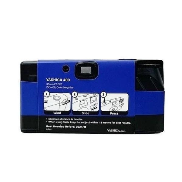 【eYe攝影】現貨 含稅 內建閃光燈+底片 Yashica 即可拍 400 27張 底片相機 35mm 一次性相機 軟片 【eYe攝影】現貨 含稅 內建閃光燈+底片 Yashica 即可拍 400 27張 底片相機 35mm 一次性相機 軟片