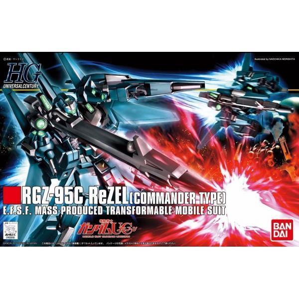 【鋼普拉】BANDAI 鋼彈 HGUC 1/144 #108 RGZ-95 ReZEL 里澤爾 里歇爾 隊長機 可變形 【鋼普拉】BANDAI 鋼彈 HGUC 1/144 #108 RGZ-95 ReZEL 里澤爾 里歇爾 隊長機 可變形