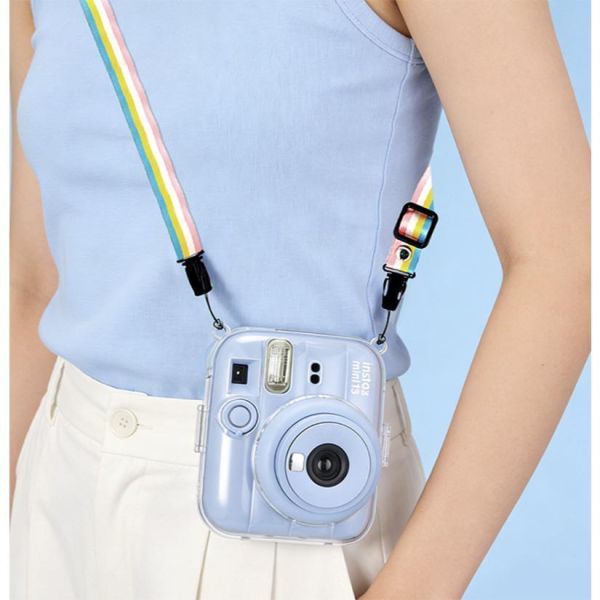 【eYe攝影】現貨 CAIUL 拍立得相機殼 透明 保護殼 mini 13 相機包 相片盒 背包 附背帶 水晶殼 自拍鏡 【eYe攝影】現貨 CAIUL 拍立得相機殼 透明 保護殼 mini 13 相機包 相片盒 背包 附背帶 水晶殼 自拍鏡