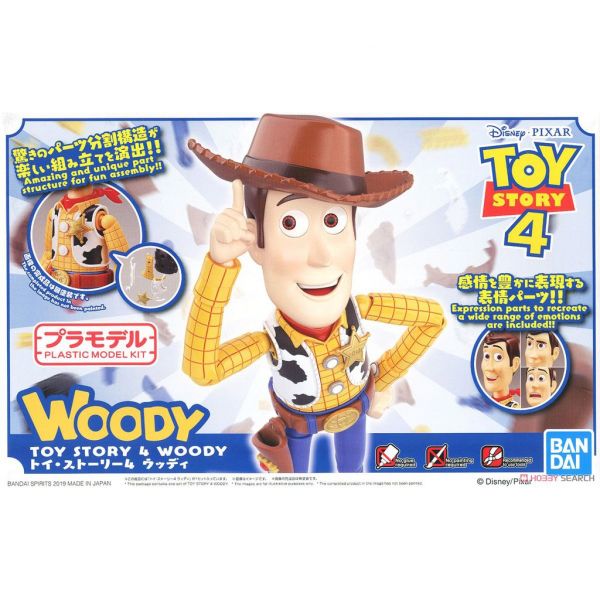 【鋼普拉】現貨 BANDAI Disney・PIXAR 迪士尼 皮克斯 TOY STORY 4 WOODY 玩具總動員4 胡迪 【鋼普拉】BANDAI Disney・PIXAR 迪士尼 皮克斯 TOY STORY 4 WOODY 玩具總動員4 胡迪