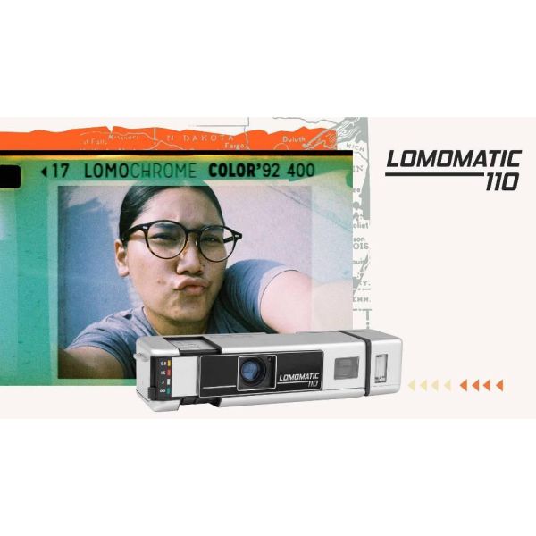 【eYe攝影】現貨 Lomography Lomomatic 110 底片相機 連閃光燈 玻璃鏡頭 傻光相機 復古相機 【eYe攝影】現貨 Lomography Lomomatic 110 底片相機 連閃光燈 玻璃鏡頭 傻光相機 復古相機
