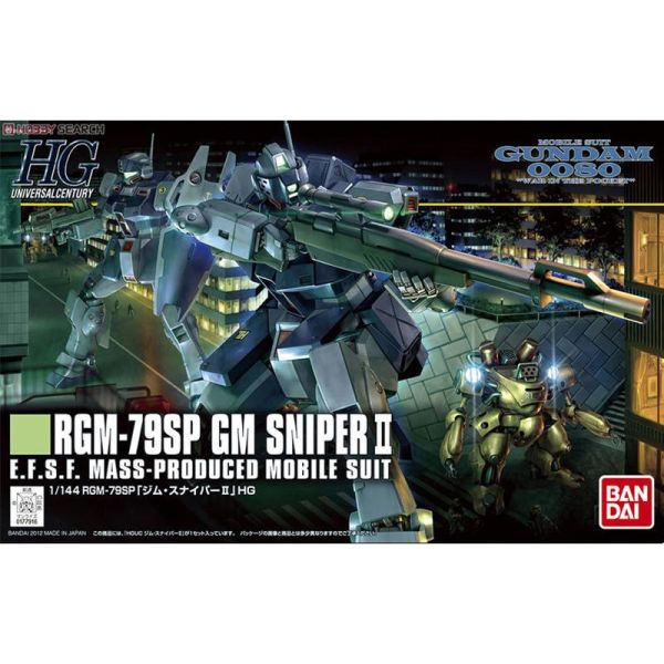 【鋼普拉】現貨 BANDAI《機動戰士鋼彈0080 : 口袋裡的戰爭》HGUC 1/144 #146 RGM-79SP GM SNIPER II 狙擊型吉姆 II 【鋼普拉】BANDAI《機動戰士鋼彈0080 : 口袋裡的戰爭》HGUC 1/144 #146 RGM-79SP GM SNIPER II 狙擊型吉姆 II