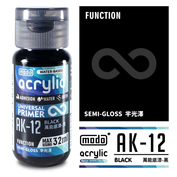 【鋼普拉】現貨 modo 摩多 水性漆 介質底漆系列 模型噴漆 AK05 增稠劑 AK07 噴塗柔化介質 AK14 金屬介質 AK31 光澤底漆-灰 【鋼普拉】現貨 modo 摩多 水性漆 介質底漆系列 模型噴漆 AK05 增稠劑 AK07 噴塗柔化介質 AK14 金屬介質 AK31 光澤底漆-灰