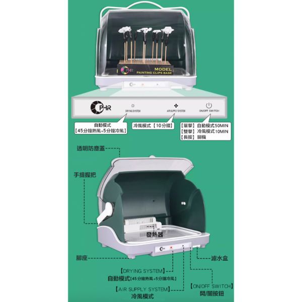 【鋼普拉】現貨 送上漆夾+工具 模型烘乾機 防塵 噴漆 板件烘乾 工具乾燥 提高效率 烤漆 自動烘乾 烤漆房 冷風 熱風 【鋼普拉】現貨 送上漆夾+工具 模型烘乾機 防塵 噴漆 板件烘乾 工具乾燥 提高效率 烤漆 自動烘乾 烤漆房 冷風 熱風