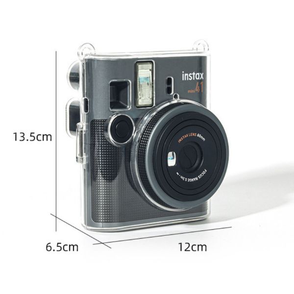 【eYe攝影】現貨 副廠 含背帶 Mini 41 透明殼 自拍鏡 拍立得 相機包 即可拍 保護殼 防撞防刮 側背 硬殼 【eYe攝影】現貨 副廠 含背帶 Mini 41 透明殼 自拍鏡 拍立得 相機包 即可拍 保護殼 防撞防刮 側背 硬殼