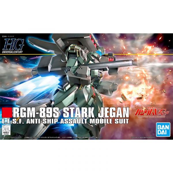 【鋼普拉】現貨 BANDAI《機動戰士鋼彈UC》HGUC 1/144 #104 RGM-89S STARK JEGAN 重裝型傑鋼 強化型傑鋼 【鋼普拉】BANDAI《機動戰士鋼彈UC》HGUC 1/144 #104 RGM-89S STARK JEGAN 重裝型傑鋼 強化型傑鋼