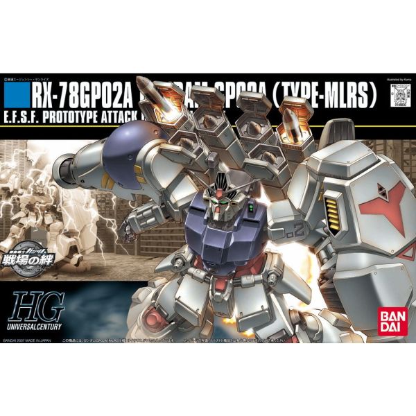 【鋼普拉】現貨 BANDAI《機動戰士鋼彈 : 戰場之絆》HGUC 1/144 #075 RX-78GP02A GUNDAM GP02A(TYPE-MLRS) 鋼彈試作二號機 MLRS型 【鋼普拉】BANDAI《機動戰士鋼彈 : 戰場之絆》HGUC 1/144 #075 RX-78GP02A GUNDAM GP02A(TYPE-MLRS) 鋼彈試作二號機 MLRS型