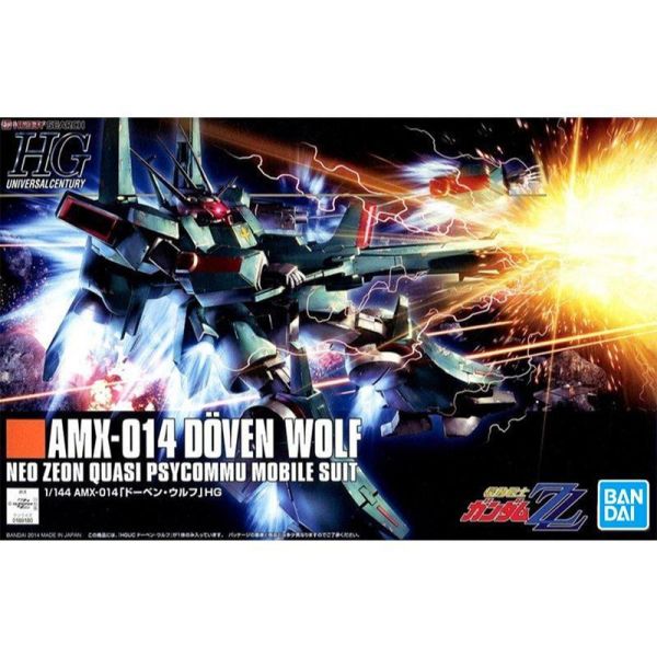 【鋼普拉】現貨 BANDAI 鋼彈ZZ HGUC 1/144 #173 AMX-014 DOVEN WOLF 杜班烏爾夫 【鋼普拉】現貨 BANDAI 鋼彈ZZ HGUC 1/144 #173 AMX-014 DOVEN WOLF 杜班烏爾夫