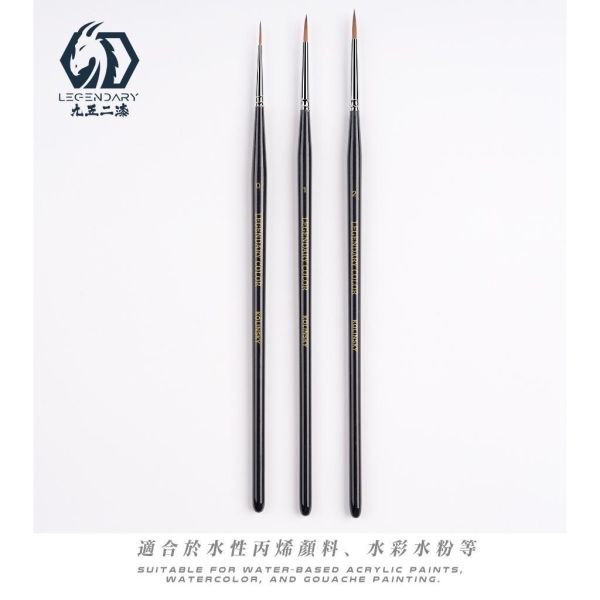 【鋼普拉】現貨 九五二漆 9527 貂毛筆 尼龍 鋼彈 筆塗 模型工具 上色 面相筆 繪圖筆 極細 畫筆 墨線 水彩筆 【鋼普拉】現貨 九五二漆 9527 貂毛筆 尼龍 鋼彈 筆塗 模型工具 上色 面相筆 繪圖筆 極細 畫筆 墨線 水彩筆