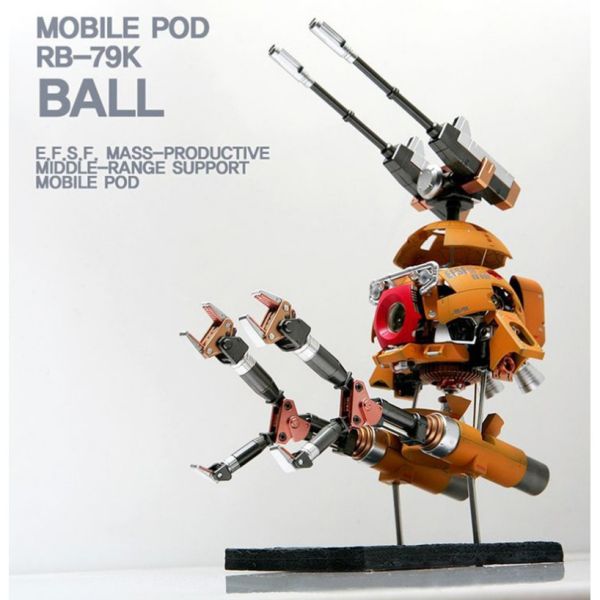 【鋼普拉】現貨 BANDAI 鋼彈UC 第08MS小隊版 MG 1/100 RB-79K BALL 鋼球 球艇K型 【鋼普拉】現貨 BANDAI 鋼彈UC 第08MS小隊版 MG 1/100 RB-79K BALL 鋼球 球艇K型