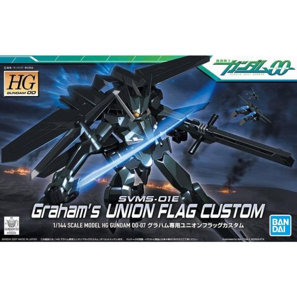 【鋼普拉】現貨 BANDAI 鋼彈00 HG 1/144 #07 UNION FLAG 聯合旗幟式 葛拉漢專用 可變形 【鋼普拉】現貨 BANDAI 鋼彈00 HG 1/144 #07 UNION FLAG 聯合旗幟式 葛拉漢專用 可變形
