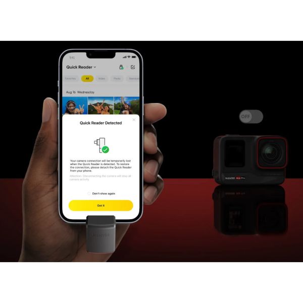 【eYe攝影】原廠配件 Insta360 Ace Ace Pro 2 閃傳伴侶 快速閱讀器 手機傳輸 檔案傳輸 讀卡機 【eYe攝影】原廠配件 Insta360 Ace Ace Pro 2 閃傳伴侶 快速閱讀器 手機傳輸 檔案傳輸 讀卡機