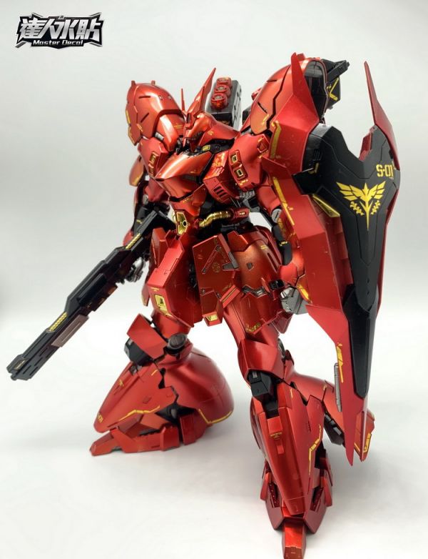 大林水貼 燙金 RG 沙薩比 SAZABI 專用水貼 DL-RG31 鋼彈 【鋼普拉】大林水貼 燙金 RG 沙薩比 SAZABI 專用水貼 DL-RG31 鋼彈