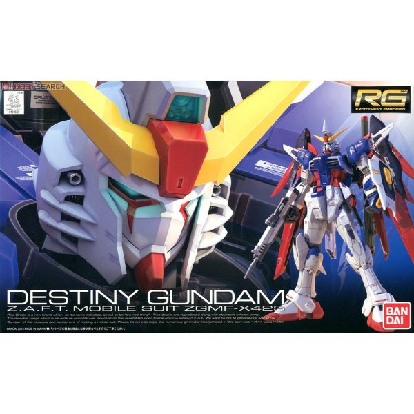 【鋼普拉】現貨 BANDAI《機動戰士鋼彈SEED DESTINY》RG 1/144 #11 ZGMF-X42S DESTINY GUNDAM 命運鋼彈 【鋼普拉】BANDAI《機動戰士鋼彈SEED DESTINY》RG 1/144 #11 ZGMF-X42S DESTINY GUNDAM 命運鋼彈