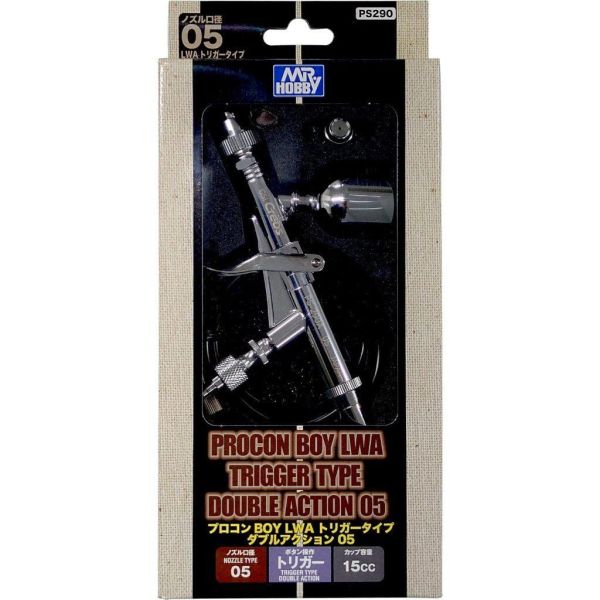 【鋼普拉】現貨 GUNZE 郡士 GSI Procon Boy LWA 扳機 專業噴槍 雙動噴筆 0.5mm PS290 【鋼普拉】現貨 GUNZE 郡士 GSI Procon Boy LWA 扳機 專業噴槍 雙動噴筆 0.5mm PS290