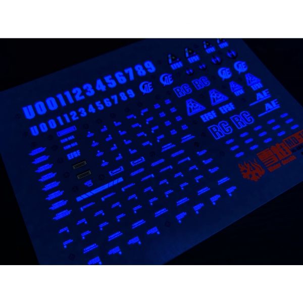 【鋼普拉】雪焰水貼 螢光版 現貨 BANDAI 鋼彈UC MG 1/100 RGM-96X JESTA 傑斯塔 【鋼普拉】雪焰水貼 螢光版 現貨 BANDAI 鋼彈UC MG 1/100 RGM-96X JESTA 傑斯塔