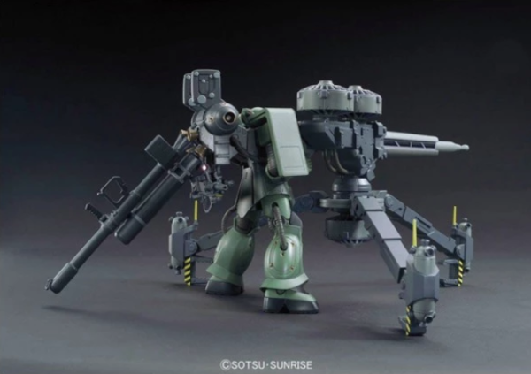 【鋼普拉】現貨 BANDAI 雷霆宙域戰線 HG 1/144 MS-06 ZAKU II 量產型薩克Ⅱ+大砲 動畫配色版 【鋼普拉】現貨 BANDAI 雷霆宙域戰線 HG 1/144 MS-06 ZAKU II 量產型薩克Ⅱ+大砲 動畫配色版