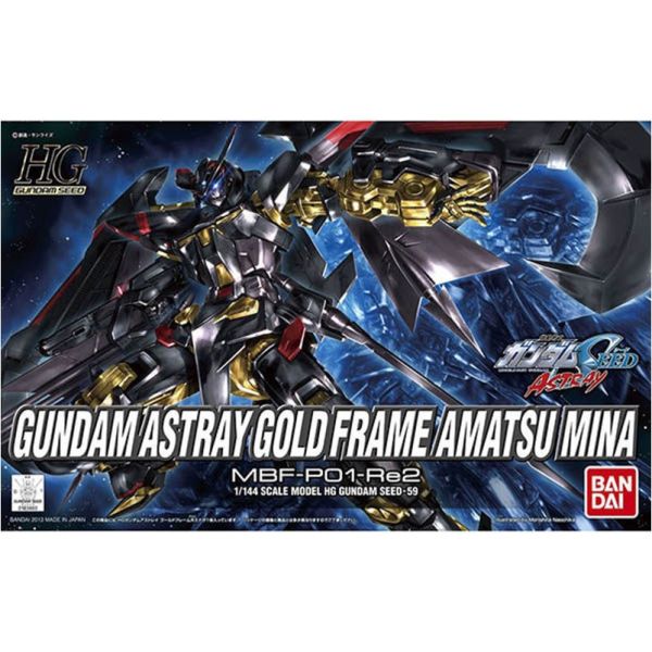 【鋼普拉】現貨 BANDAI 鋼彈SEED HG 1/144 #59 GOLD FRAME AMATSU 金異端 天蜜娜 【鋼普拉】現貨 BANDAI 鋼彈SEED HG 1/144 #59 GOLD FRAME AMATSU 金異端 天蜜娜