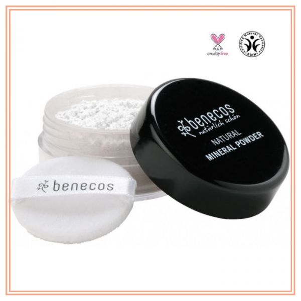 『代購』德國benecos 天然有機礦物蜜粉- 透明色  benecos, 有機礦物蜜粉, 遮瑕, 亮白