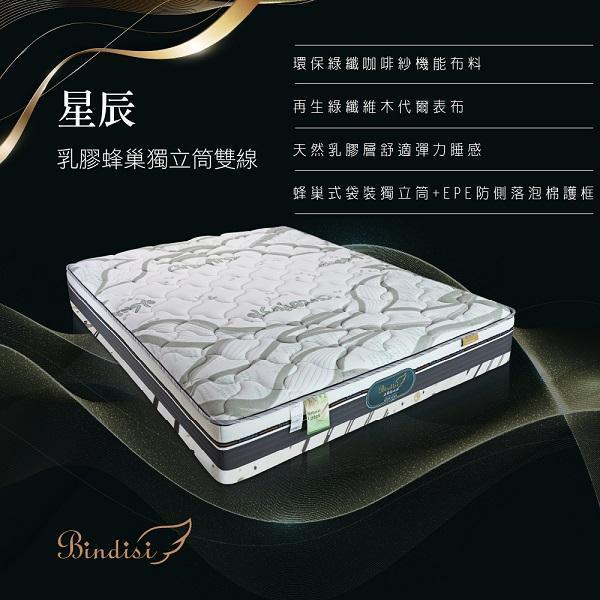 【Bindisi冰蒂絲床墊】星辰(3.5尺/5尺/6尺) 獨立筒床墊推薦PTT
獨立筒床墊
