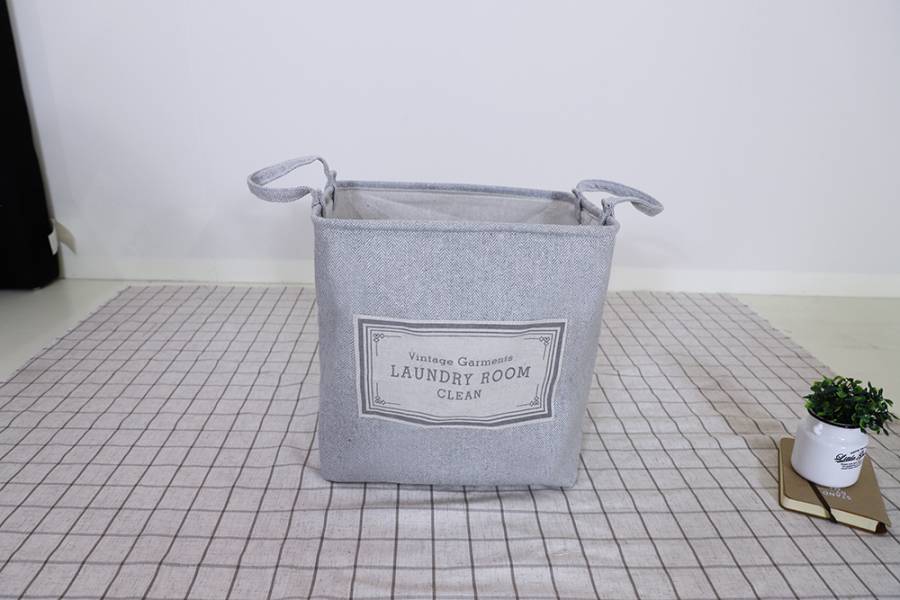 LAUNDRY ROOM毛呢高筒收納盒 收納盒,收納籃