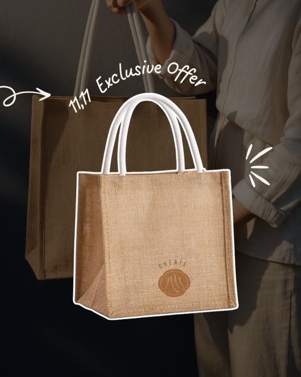 田心里原色購物袋+玫瑰香氛蠟燭各1 