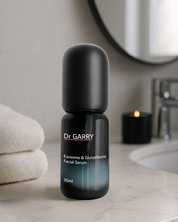 Dr Garry Exo Serum (Rose/Lavender) 30ml Developed by a UK Medical Aesthetic Clinic, Exosome Serum, Rosa Damascena, Rosa Rugosa, Hydrating Serum, Repairing Serum, Skin Brightening, Skin Firming, Anti-Aging, Sensitive Skin Care, Glutathione,