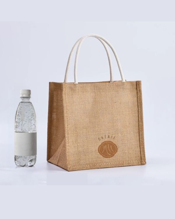 田心里 Everyday Slow Bag 黃麻原色購物袋 (25*18*25cm) 