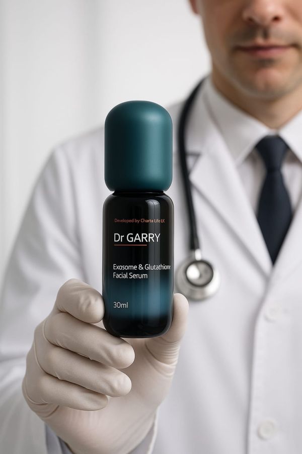 Dr Garry Exo Serum (Rose/Lavender) 30ml Developed by a UK Medical Aesthetic Clinic, Exosome Serum, Rosa Damascena, Rosa Rugosa, Hydrating Serum, Repairing Serum, Skin Brightening, Skin Firming, Anti-Aging, Sensitive Skin Care, Glutathione,