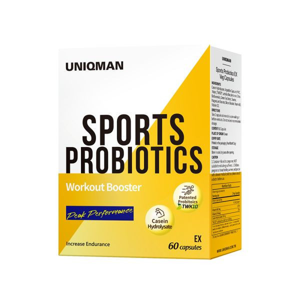 【30%OFF Clearance Sale】UNIQMAN Patented Sports Probiotics EX Veg Capsules【Clearance no returns】 Sport Probiotics,Creatine ,Power output,Workout, build more muscle, get rid of the fat, fat burn,sport nutrition