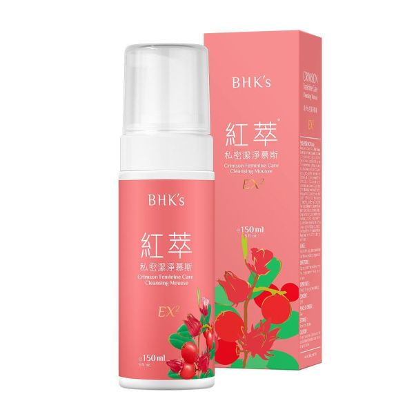 BHK's Crimson Feminine Care Cleansing Mousse EX2【Intimate Wash EX】 制菌、預防不適、私密處清潔