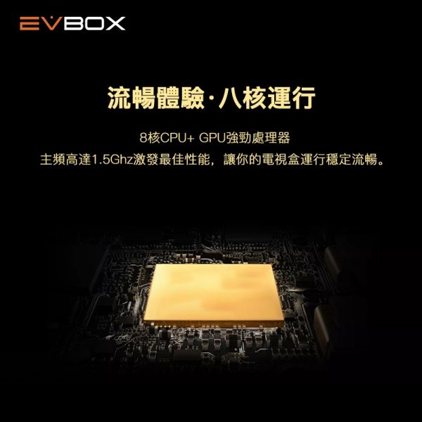 易播機上盒 易播盒子6MAX EVBOX 業界最強 旗艦機皇 語音聲控電視盒 8核+64G超大容量 機上盒 