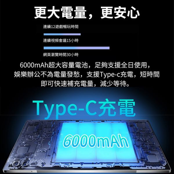 夢想平板 2022最新 10.36吋 影音娛樂平板 4G+64G 5G大電量 IPS螢幕90HZ高刷全面屏 