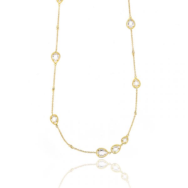 36cm Clear CZ GPS Long Necklace 36cm Clear CZ GPS Long Necklace