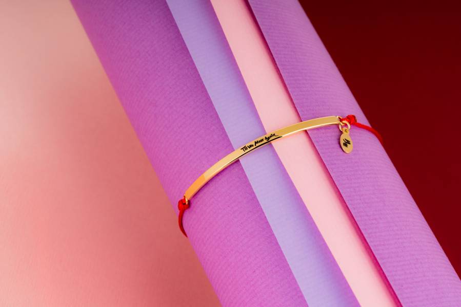 【Till We Meet Again】14k gold plated red thread bracelet 月老,紅線,九把刀,手鍊
