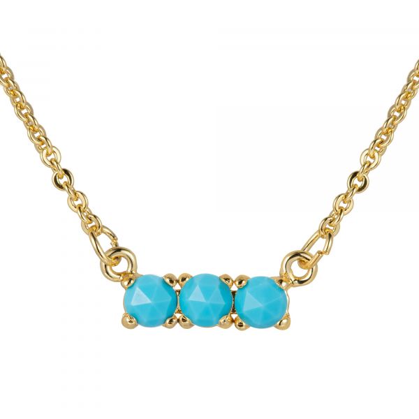 Heilo Jewelry - Dotty Necklace - Turquoise 