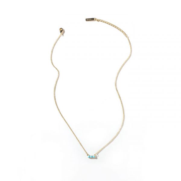 Heilo Jewelry - Dotty Necklace - Turquoise 