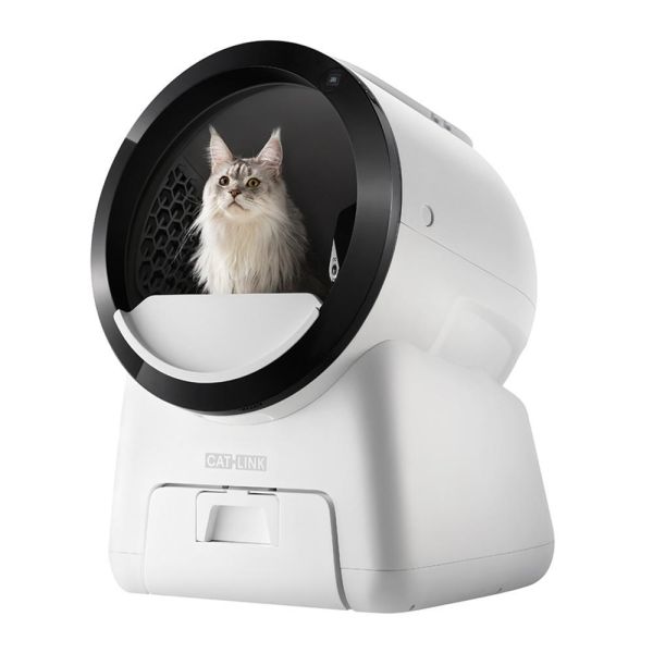 【新品預購】R1 SCOOP ROBOT 貓皇旗鑑智慧貓砂盆 CATLINK, CATLINK 大白, CATLINK 自動貓砂盆, 自動貓砂盆, 自動貓砂機, 智慧貓砂機, 全自動貓砂盆
