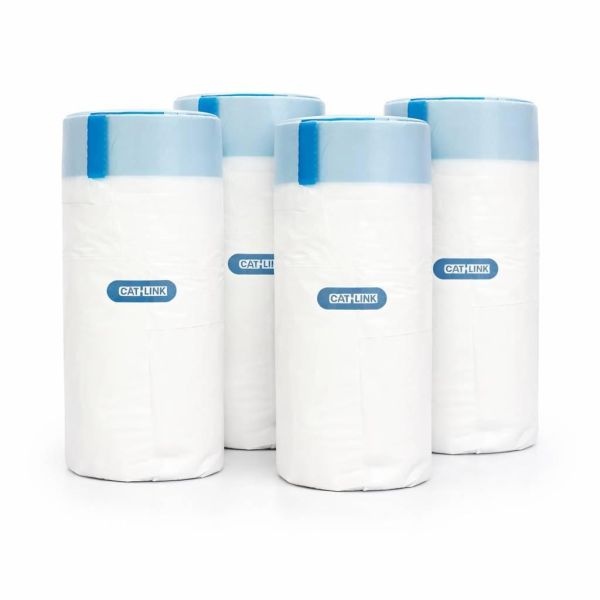 CATLINK Open-X 翻滾喵 智慧貓砂機專用-集便袋4卷 CATLINK,CATLINK Open-X,CATLINK台灣,自動貓砂機,貓砂盆,貓砂機,垃圾袋,懶人必備,貓咪,寵物