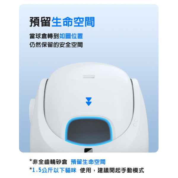 【福利品安心選】CATLINK S1 LITE智慧自動貓砂機＊單貓辨識(垃圾袋*1）(只附贈礦砂濾網)台灣原廠保固一年 CATLINK,CATLINK台灣,自動貓砂機,貓砂盆,貓砂機,APP遠程控制,寵物,貓咪,智慧貓砂機,寵物用品