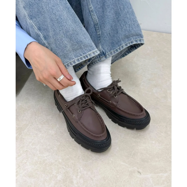 日本 Converse ALL STAR CHUNK MS OX 復古厚底帆船鞋 Kueindyis,KNS日本選物,Converse Japan,Converse,日本代購,Converse ALL STAR CHUNK MS OX,帆船鞋
