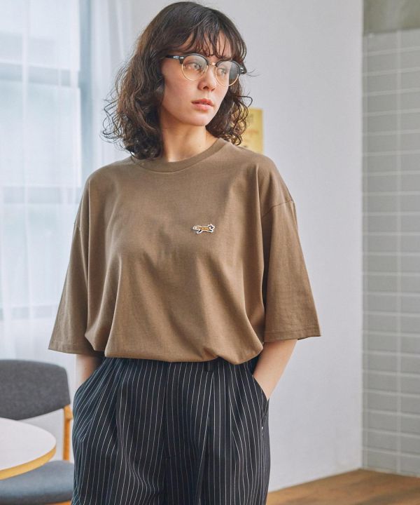 日本 PENNEYS 小狐狸刺繡寬鬆上衣 10色可選 Kueindyis,KNS日本選物,Converse,復古,上衣,日本代購,mono-mart,penneys